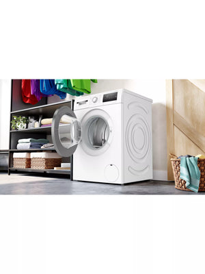 BOSCH Series 4 Freestanding Washing Machine, 8kg Load, 1400rpm Spin, White 5 Year parts & labour| WAN28282GB