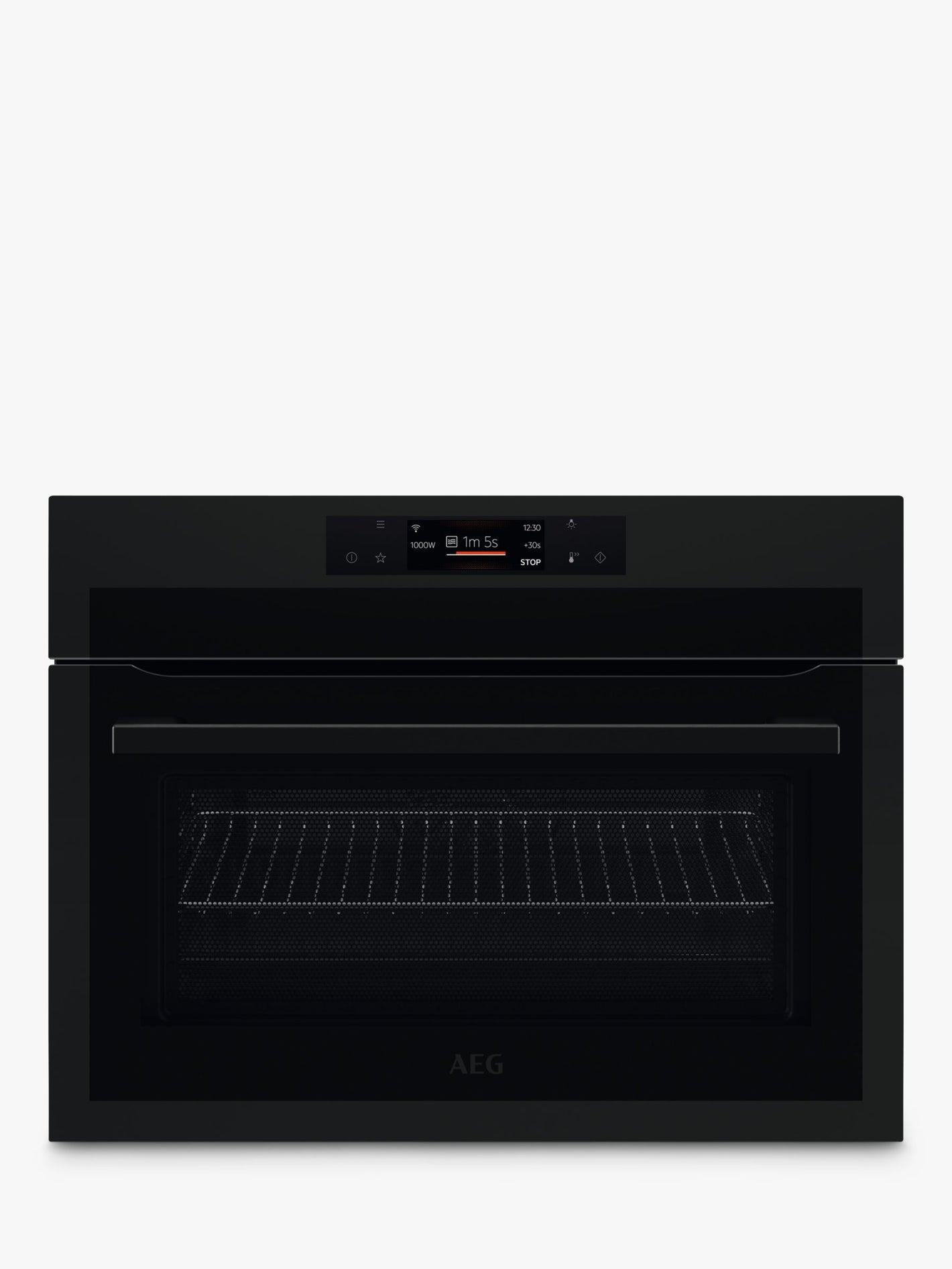 AEG  Built In Microwave, Matte Black |KME768080T