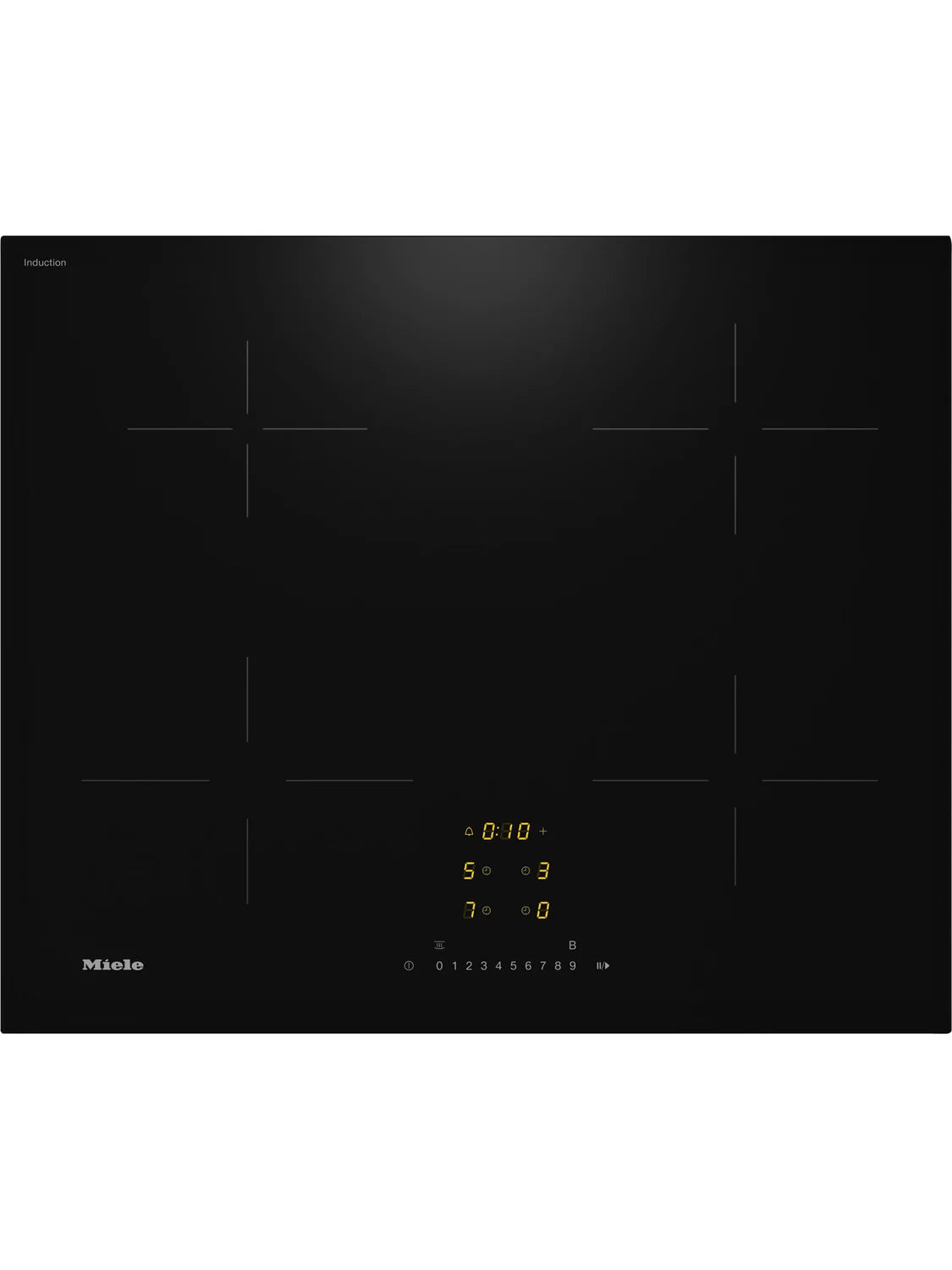 Miele 60cm Induction Hob, Black | KM7361FL