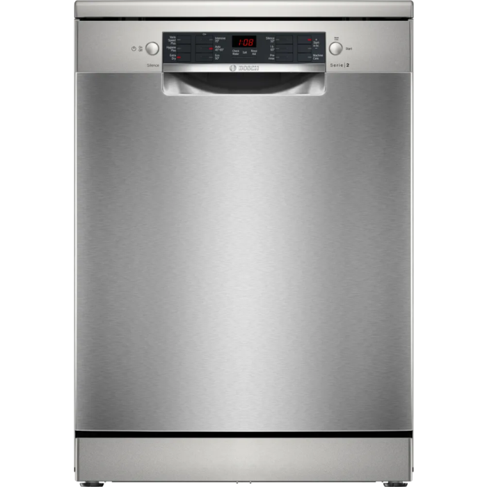 Bosch Series 2 60cm, 12 Place Freestanding Dishwasher | SMS26AI08G,