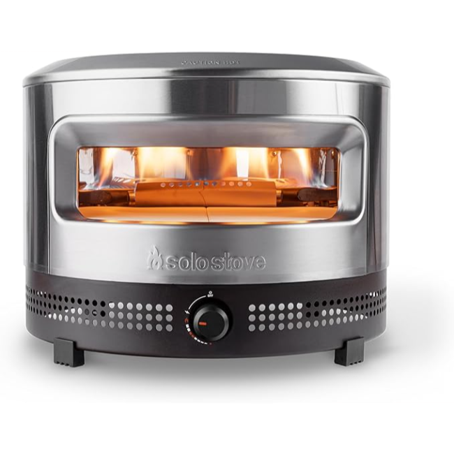 Solo Stove Gas Pizza Oven - Stainless Steel | PIZZA-OVEN