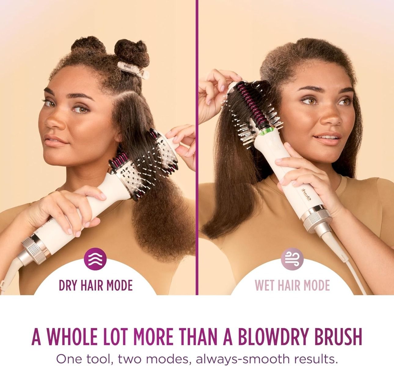 Shark Smooth Style Hot Brush & Smoothing Comb |HT202UK