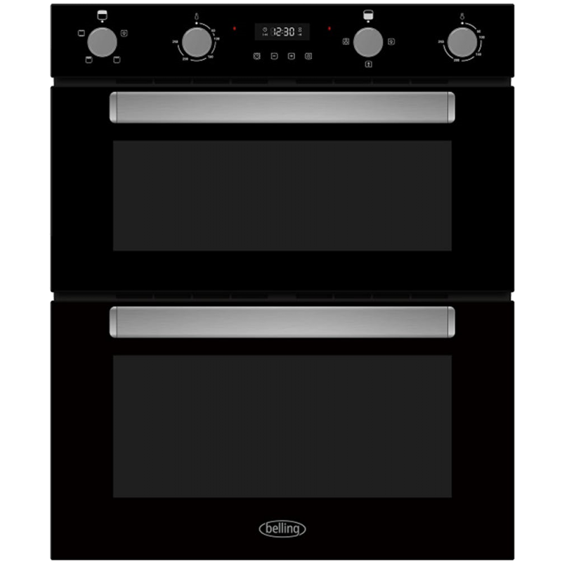 BELLING BLACK UC DOUBLE OVEN – BI704FPBLK