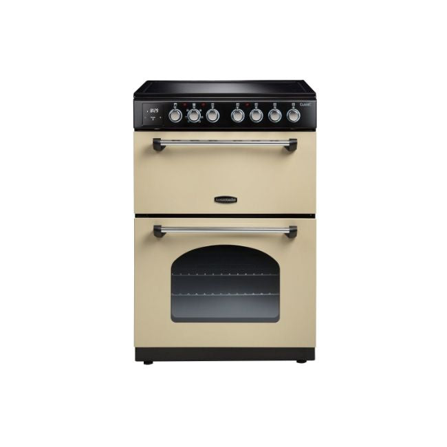 Rangemaster Classic 60cm Induction Cooker Cream & Chrome | CLA60EICR/C