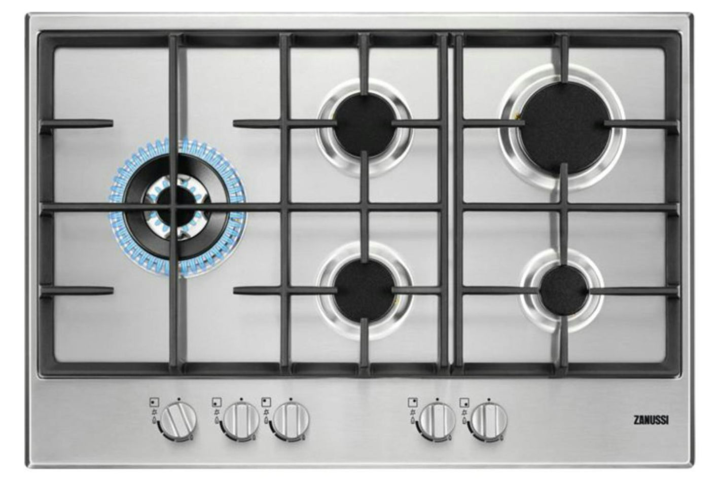 Zanussi Slim Line 75cm Gas Hob | ZGH76534XS EX-DISPLAY