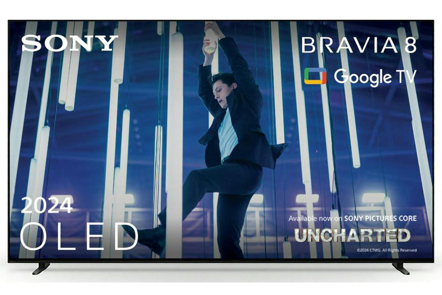 Sony XR80 65" Bravia 8 4K Ultra HD HDR OLED Smart TV (2024) | K65XR80U