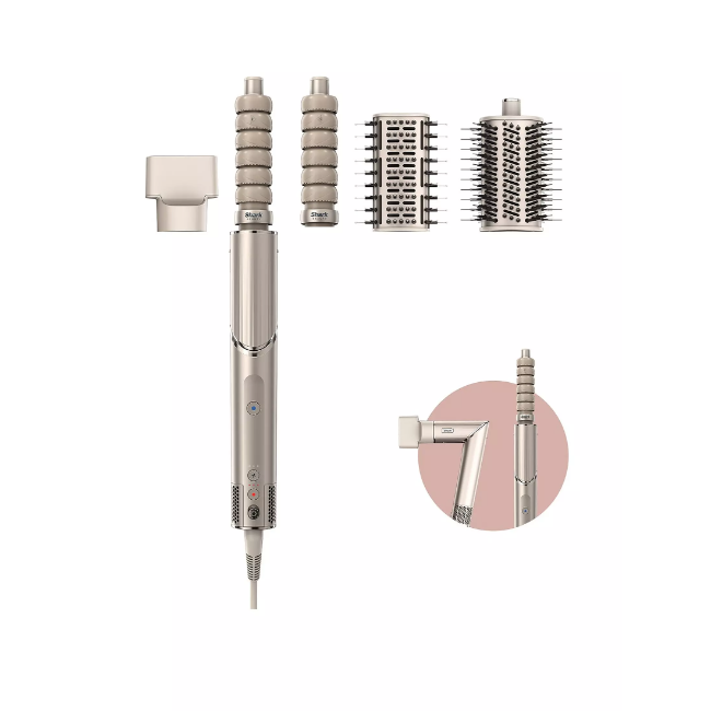 Shark FlexStyle 5-in-1 Air Styler & Hair Dryer with Storage Case Stone | HD446SLUK