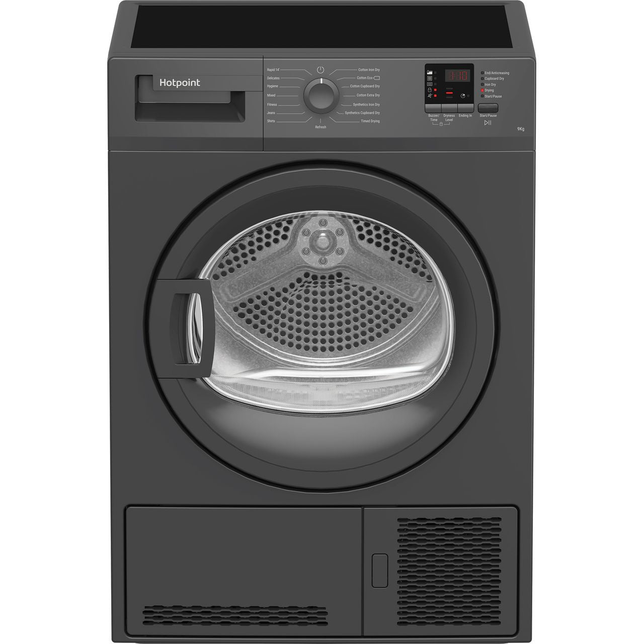 Hotpoint 9Kg Condenser Tumble Dryer - Graphite | C HD C92 GGGD UK EX DISPLAY