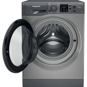 Hotpoint Graphite 9kg Freestanding Washing Machine | NSWM945CGGUKN