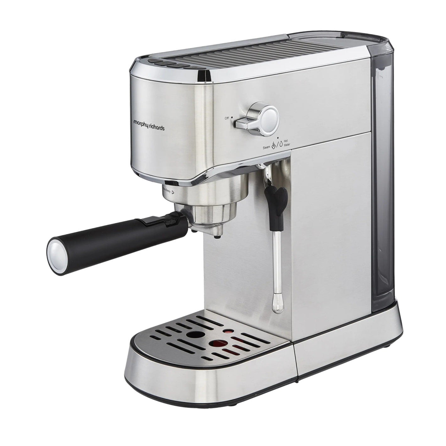 Morphy Richards Traditional Compact Pump Espresso Machine Stainless Steel | 172022
