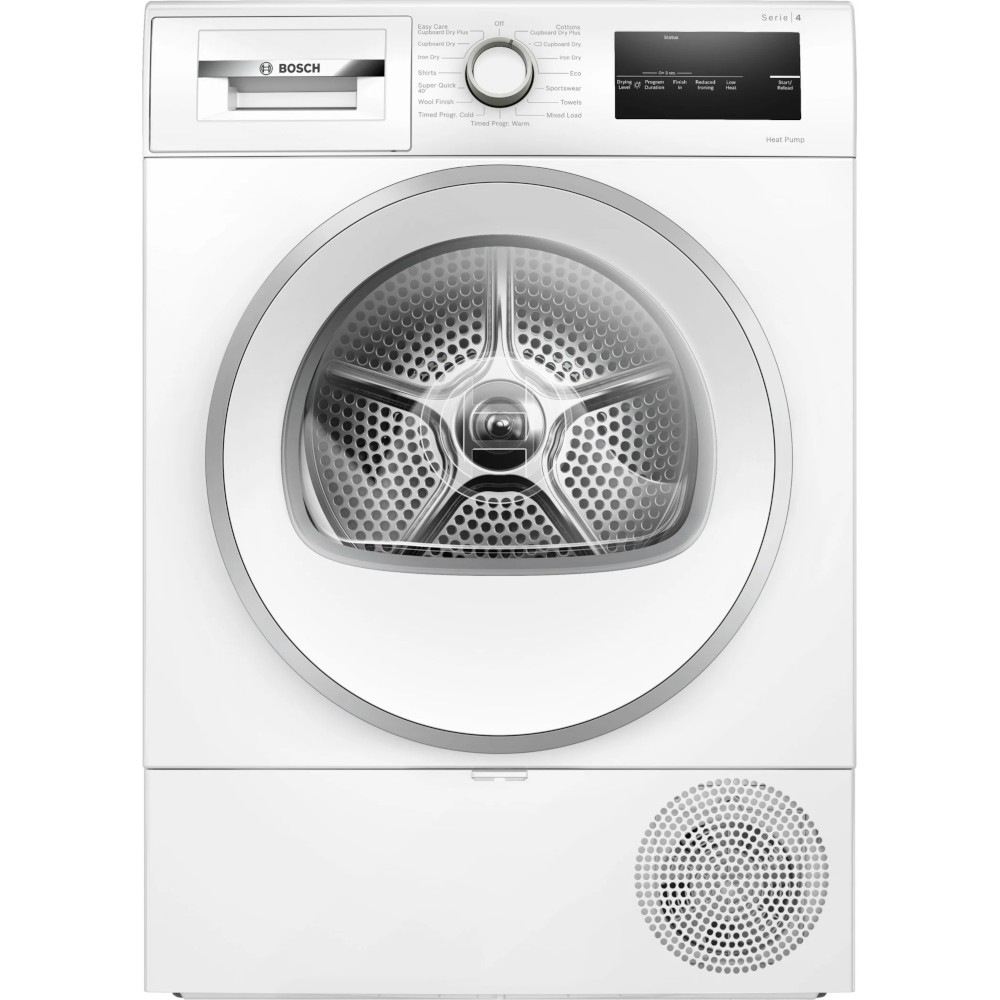 Bosch Series 4 8kg White Heat Pump Dryer | WTH85224GB