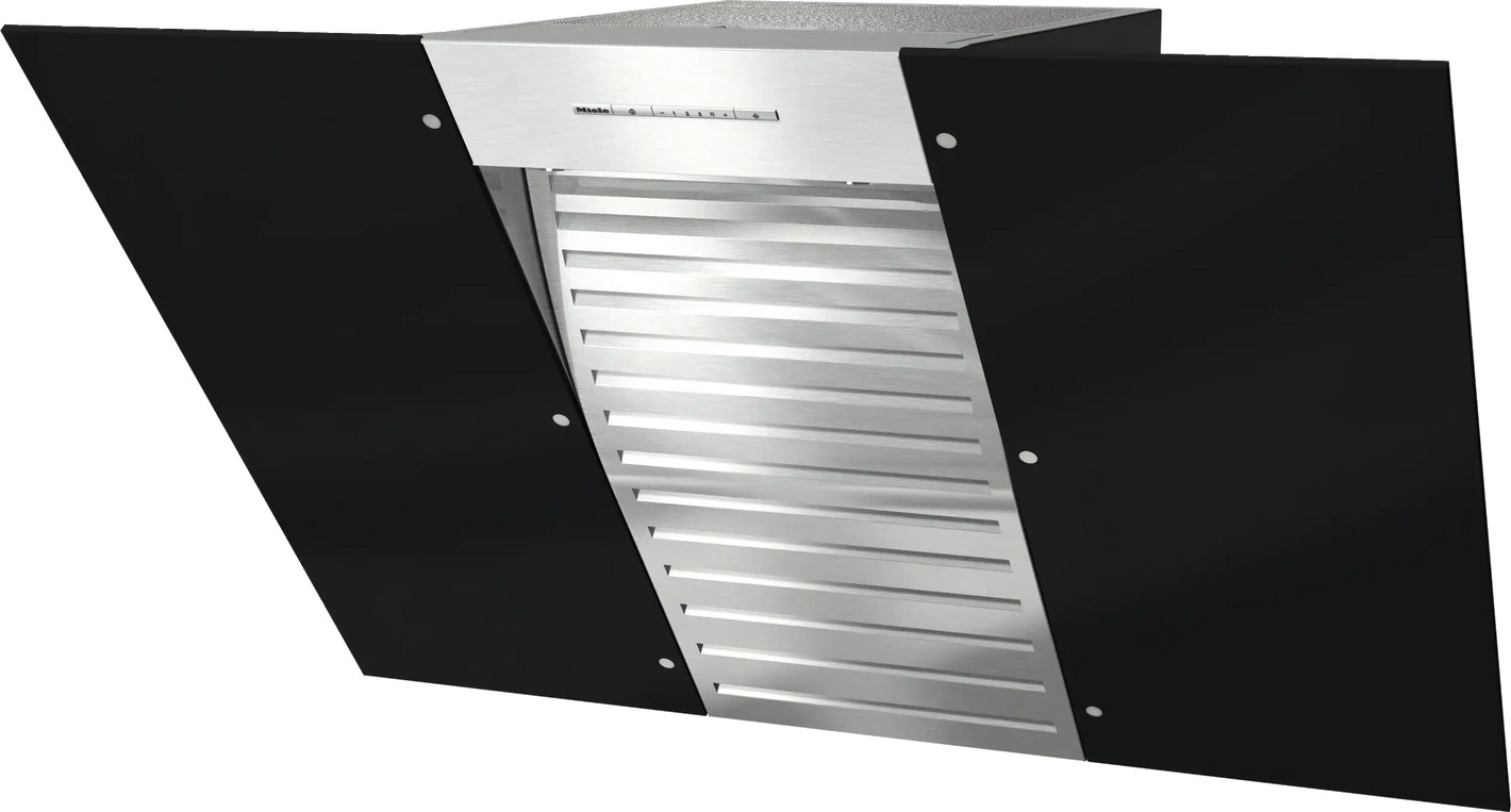 Miele Wall Mounted Cooker Hood W Wing Obsidian Black..X DISPLAY | DA 6096
