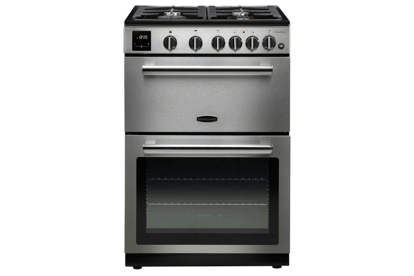 Rangemaster Professional+ 60cm All Gas Cooker with Electric grill  | PROPL60NGFSS/C