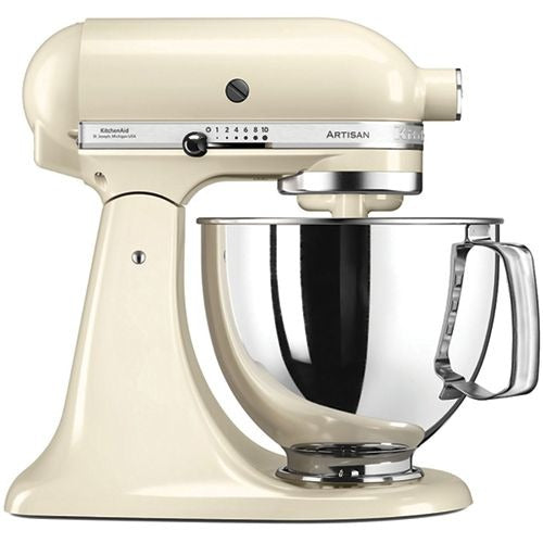 KITCHEN AID MIXER TILT-HEAD 4.8L ARTISAN ALMOND CREAM | 5KSM125BAC