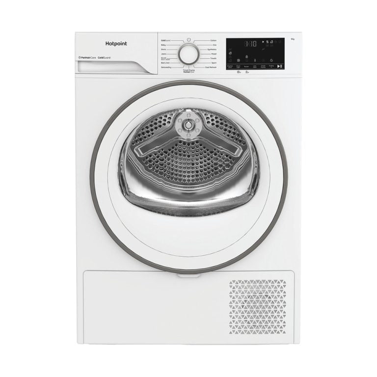 Hotpoint 9kg Freestanding Heat Pump Tumble Dryer | HHDD90WWIRE