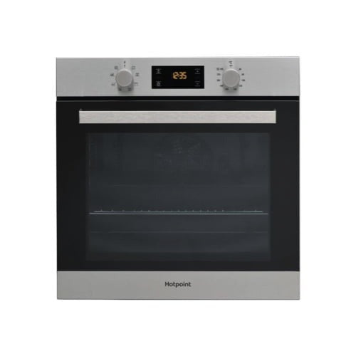 Hotpoint 66L Built-In Electric Multifunction Single Oven Stainless Steel | SA3 540 H IX