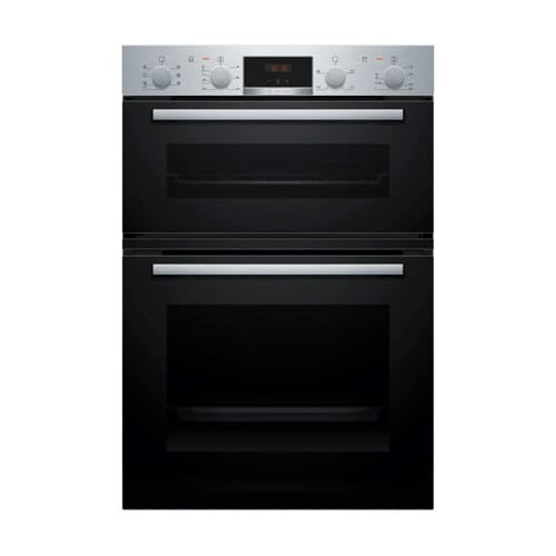 Bosch Series 4 Built-In Electric Double Oven Stainless Steel | MBA533BS3B