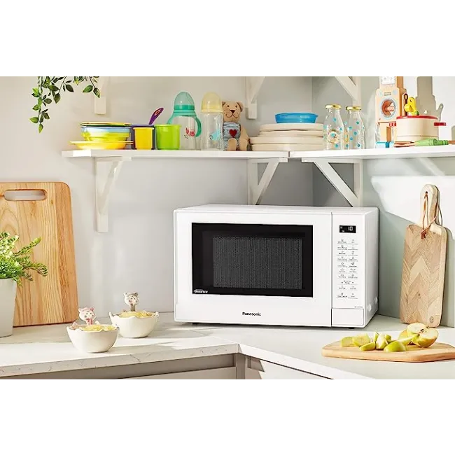 Panasonic 32L Microwave 1000w White | NN-ST45KWBPQ