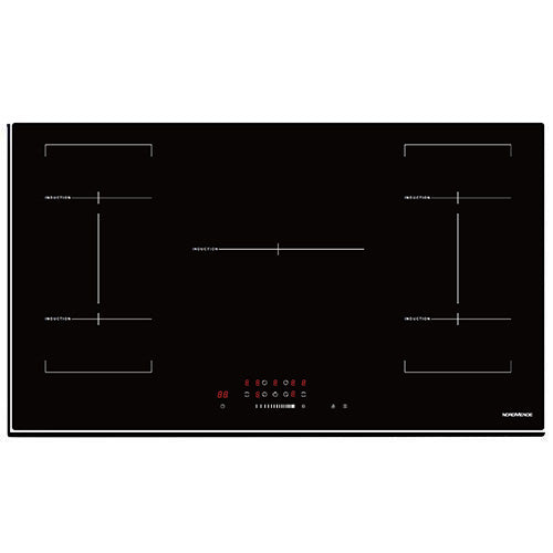 NordMende Induction Hob | 90CM | Black Glass | HCI902FL