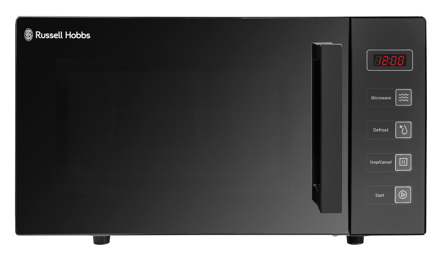 Russell Hobbs 23L Digital Flatbed Microwave - Black | RHEM2301B