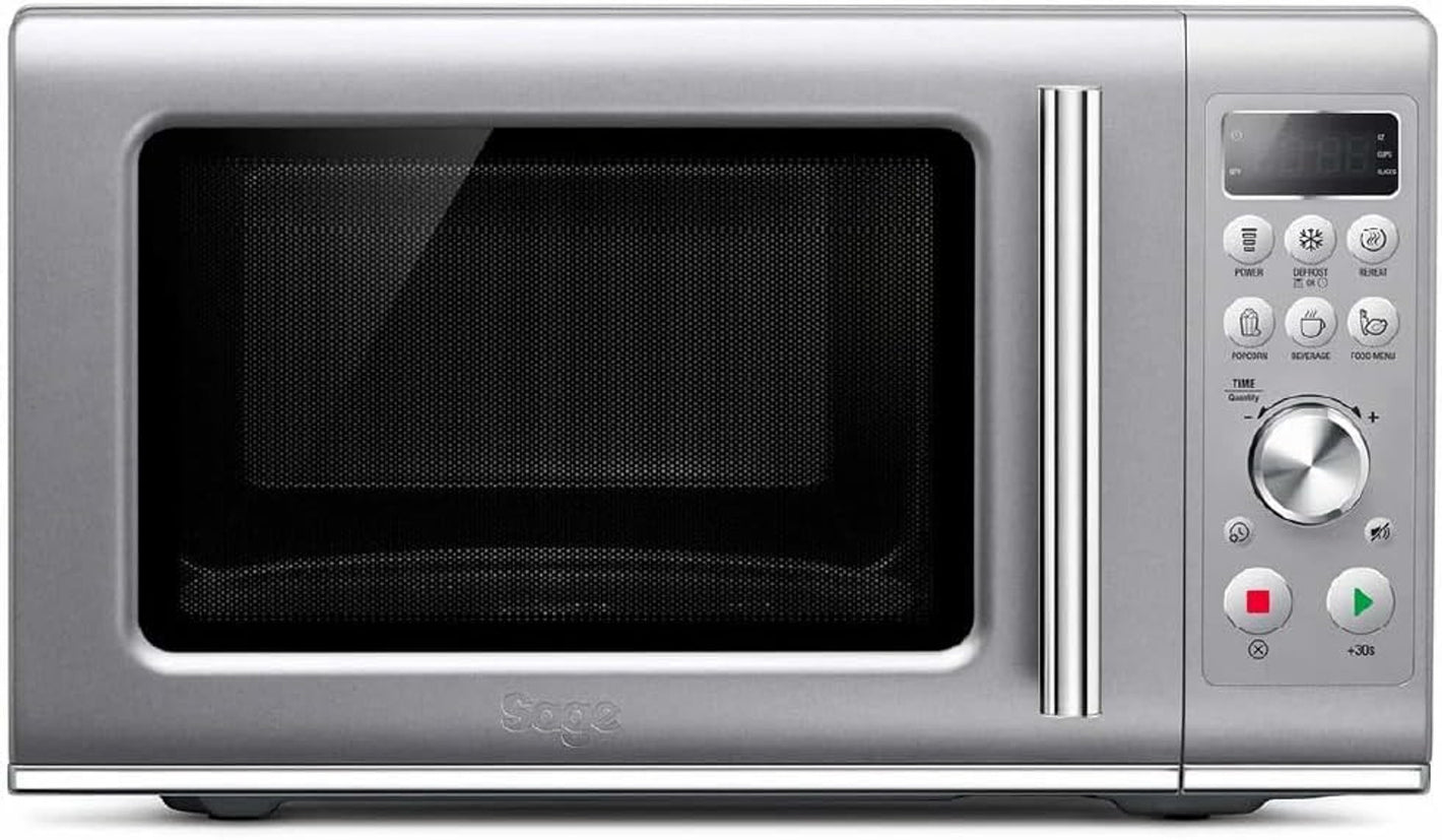 Sage The Compact Wave Soft Close Microwave | SMO650SIL4GEU1