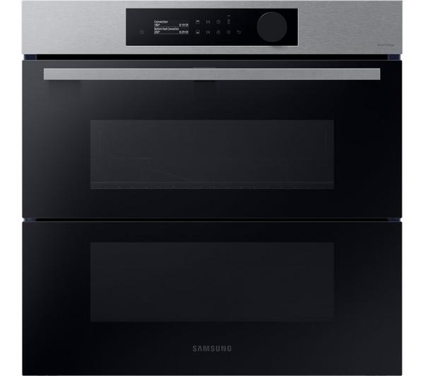 Samsung Series 5 Dual Cook Flex Electric Pyrolytic Smart Oven | NV7B5755SAS/U4
