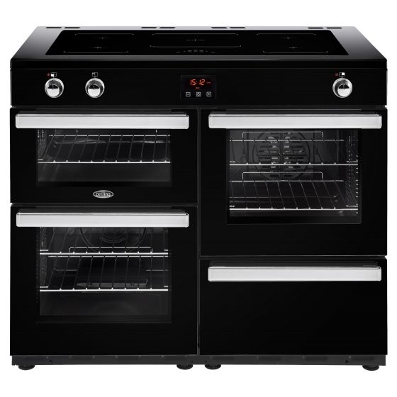 Belling CooKCentre, 110CM, Induction, Range Cooker, Black | 110EIBLK