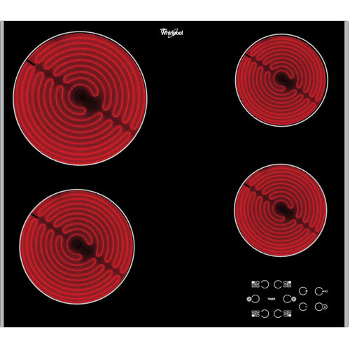 Whirlpool AKT8090LX 60cm 4 Zone Ceramic Hob