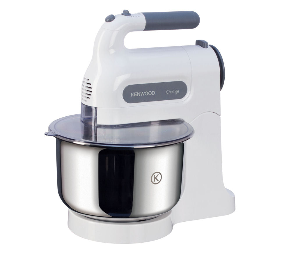 KENWOOD Chefette HM680 Hand Mixer with Bowl White Grey Product cod