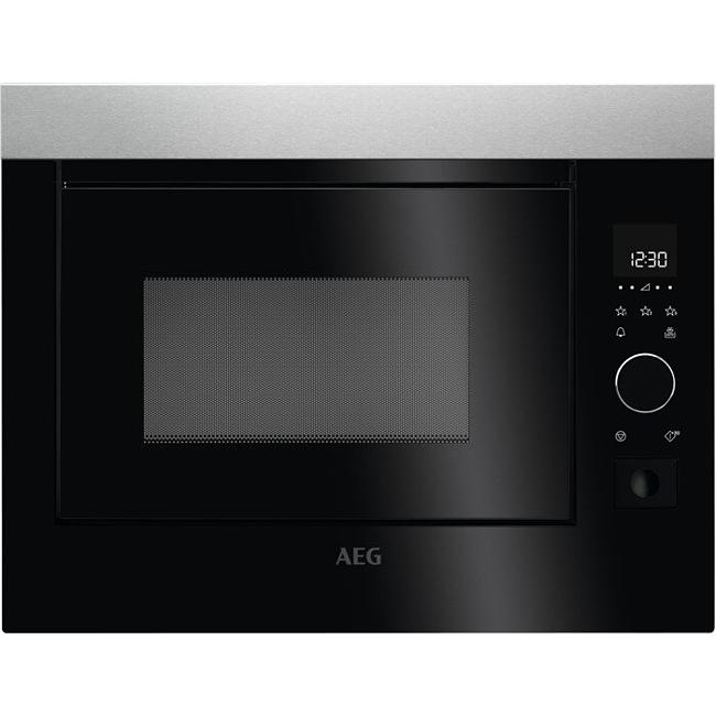 AEG Built-in Microwave - Black & Stainless Steel | MBE2658SEM