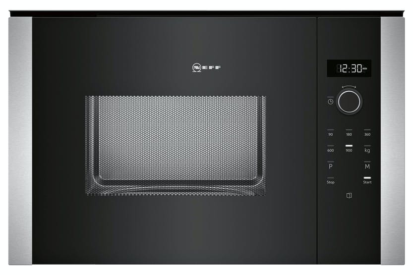 NEFF HLAWD53N0B 25L BUILT-IN MICROWAVE