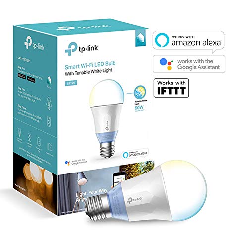 TP-LINK SMART WI-FI BULB LB120 TUNEABLE WHITE LIGHT