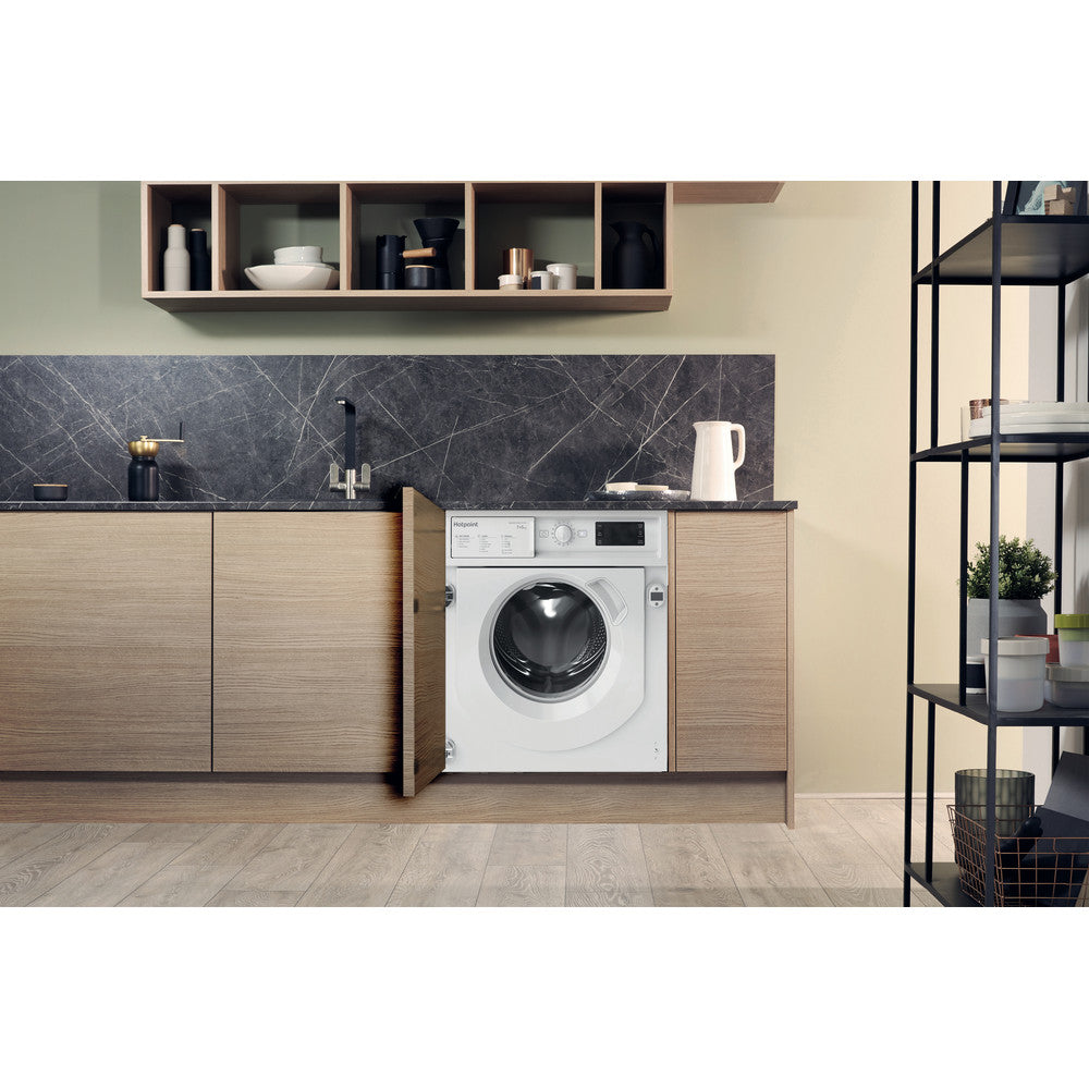 HOTPOINT 7/5 INTEGRATED WASHER DRYER | BIWDHG75148UK
