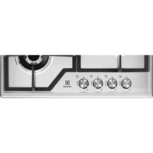Electrolux 60CM 4 Zone Gas Hob - Stainless Steel | KGS6436BX