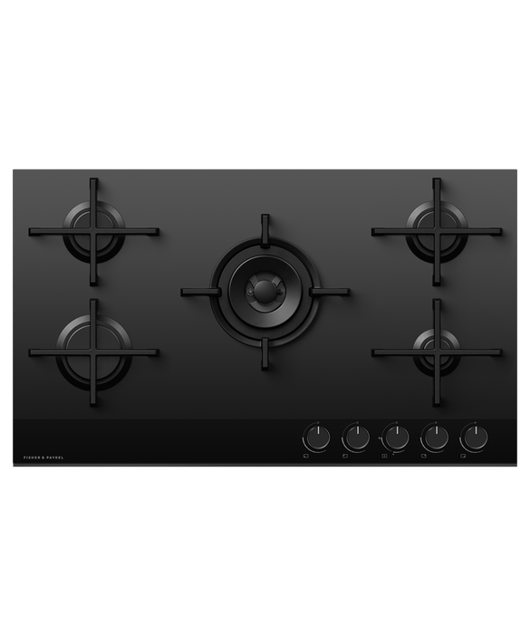 Gas on Glass Cooktop, Nat gas only 90cm | CG905DNGGB4