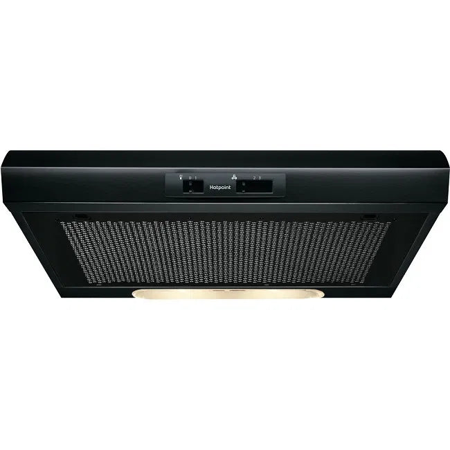 HOTPOINT BLACK COOKER HOOD PSLMO65FLSK