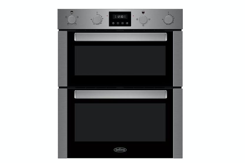 Belling BI704FPSTA, 60cm, Built Under Double Oven, Stainless Steel