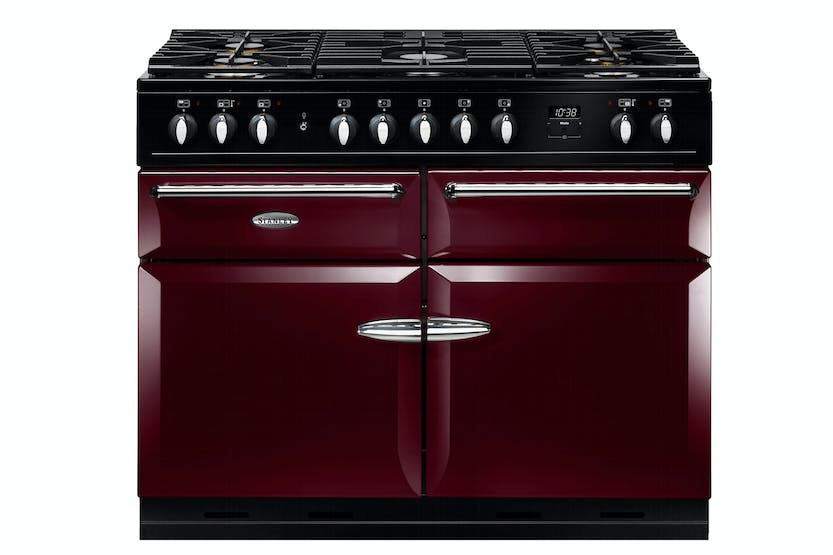 Stanley Supreme Deluxe 110cm Dual Fuel Range Cooker | SDL110DFCBY | Cranberry