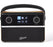ROBERTS Stream 94L DAB+/FM Smart Bluetooth Radio - Black & Cherry Wood