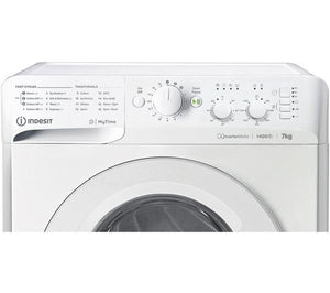 INDESIT Water Balance+ 7 kg 1400 Spin Washing Machine - White | MTWC71485W UK
