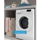 INDESIT Water Balance+ 8 kg 1400 Washing Machine - White | MTWC 81495 W UK