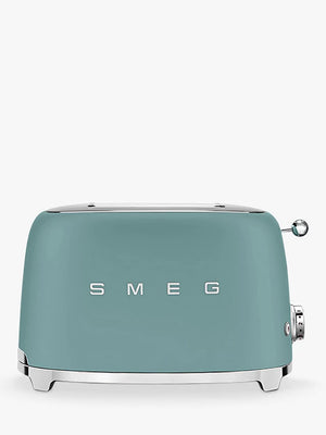 Smeg  2-Slice Toaster, Emerald Green |TSF01EGUK