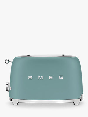 Smeg  2-Slice Toaster, Emerald Green |TSF01EGUK