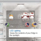 Bosch  Series 2 Freestanding 50/50 Fridge Freezer, Steel Look | KGN27NLEAG
