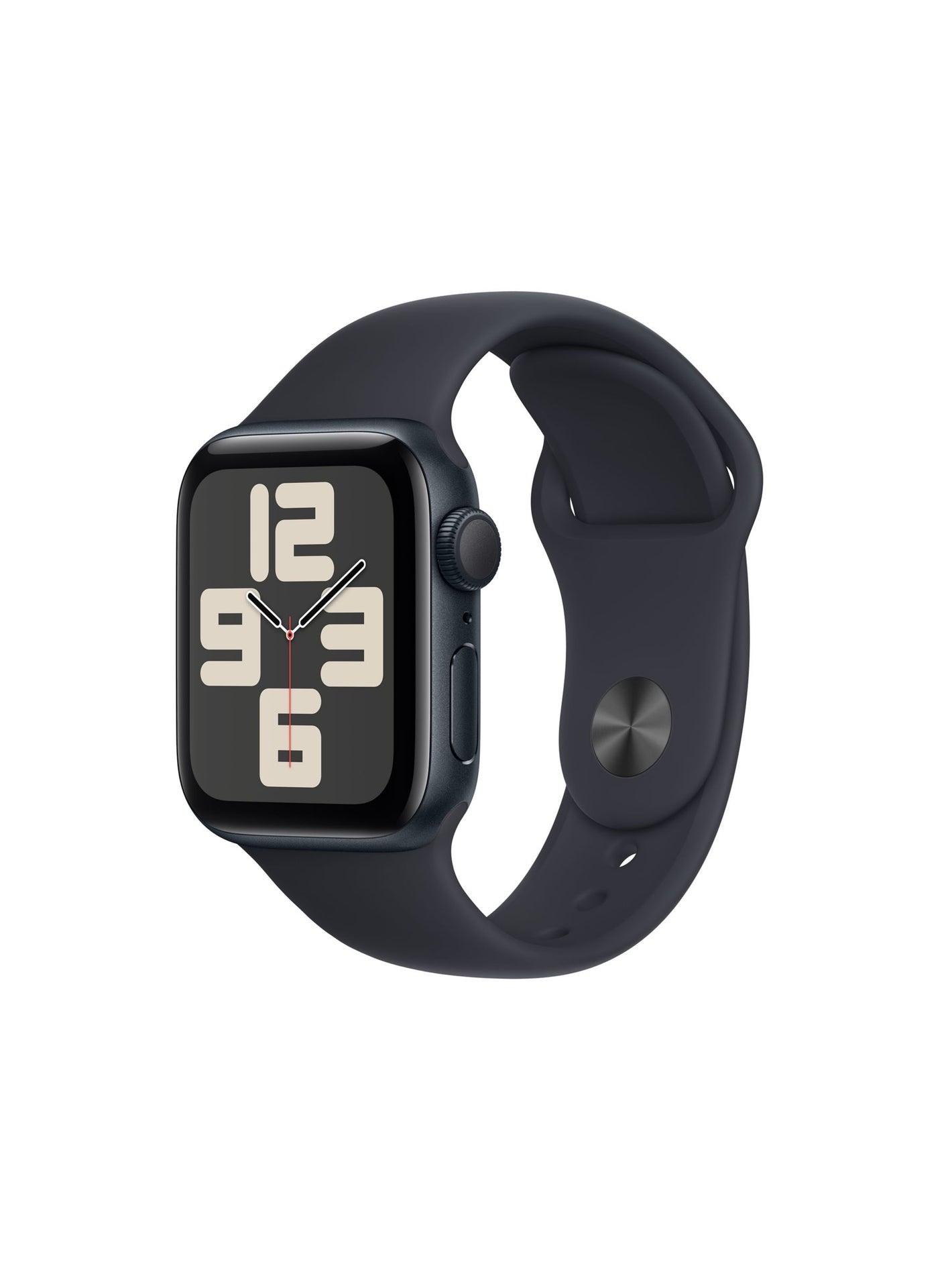 Apple Watch SE  GPS, 44mm, Sport Band, Small-Medium, Midnight | MRE73QA/A