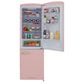 CDA 330 Litre 60/40 Retro Freestanding Fridge Freezer | Florence Tea Rose
