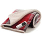 Imetec Deluxe Throw Tartan/White Sherpa-16739