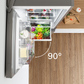 Bosch Series 2 Free-Standing Fridge-Freezer Stainless Steel Look | KGN34NLEAG