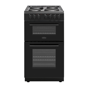 Belling 50CM Freestanding Electric Double Oven Black | BFSE51DOBK