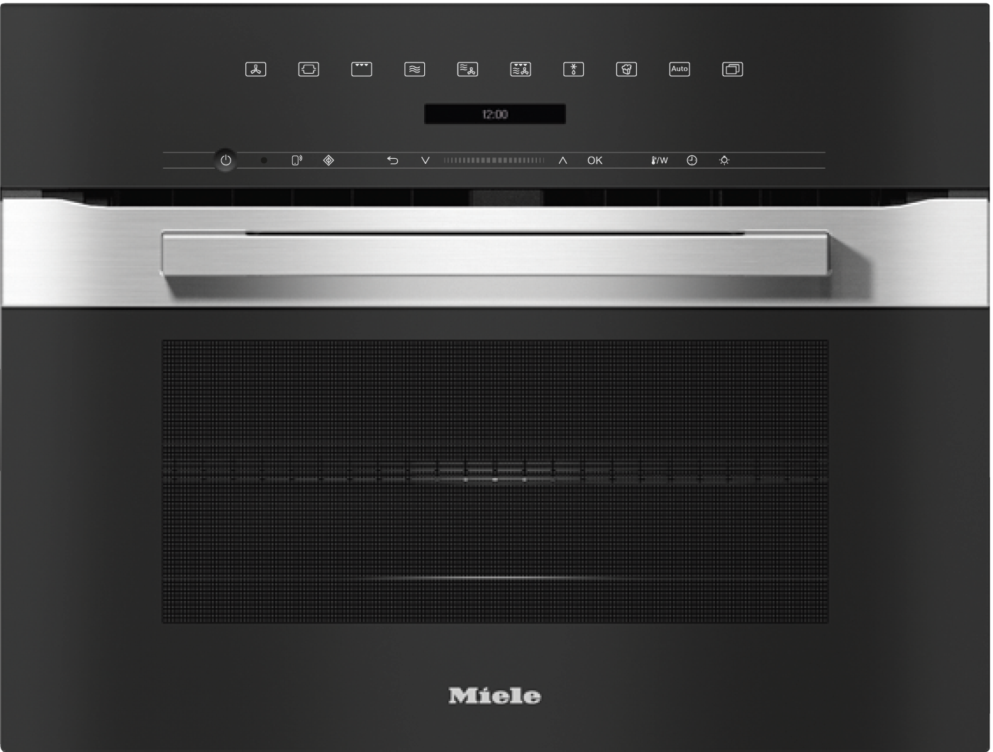 Miele PureLIne Compact Microwave Combination Oven Stainless Steel | H 7240 BM